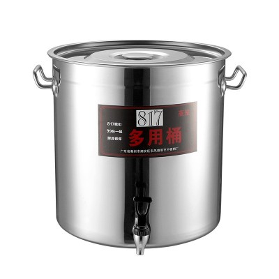 304不锈钢电磁炉煤气灶商用汤桶汤锅大容量家用加厚带盖汤锅汤桶图4