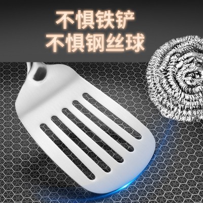 跨境316不锈钢平底锅蜂窝煎锅炒锅家用不粘锅无油烟炒菜锅批发图3