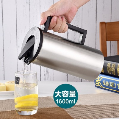 韩式不锈钢冷水壶 1.6L单层果汁壶茶水壶酒店餐厅家用冷水壶礼品图4