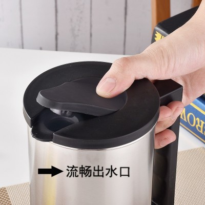 韩式不锈钢冷水壶 1.6L单层果汁壶茶水壶酒店餐厅家用冷水壶礼品图3