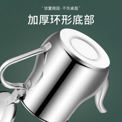 不锈钢油壶安士壶滤渣隔油储油罐多用调料瓶调料瓶带滤网家用油瓶图4