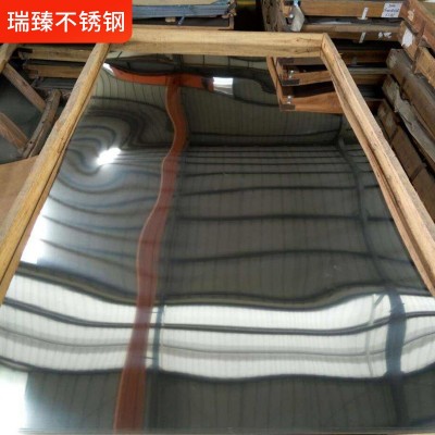 厂家批发定制304镜面不锈钢板可开平/分条 精磨8K镜面 不锈钢板图2