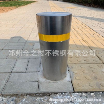 洛阳不锈钢路桩 地桩 市政不锈钢车档 大量现货供应图2