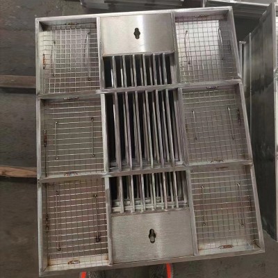 304不锈钢长方形地漏盖板市政工程地沟井盖大排量中侧排防臭沟盖图4