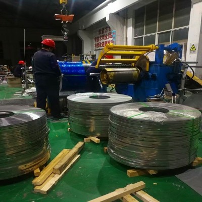 现货304不锈钢钢带 201不锈钢打包带 包管道不锈钢 不锈钢钢带图3