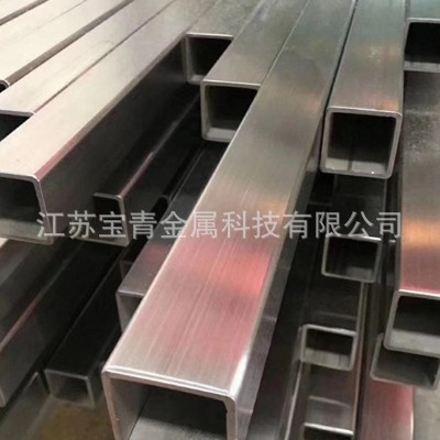 厂家供应304不锈钢方管316装饰大口径方形不锈钢管亮面不锈钢管图2