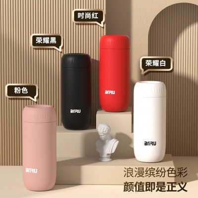 茶水分离智能保温杯男学生316不锈钢水杯女便携高档泡茶杯子批发图5