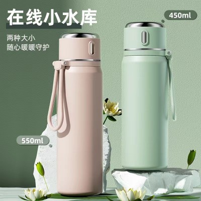 保温杯女生高颜值316不锈钢水杯批发食品级儿童学生上学专用水杯图3