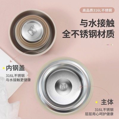 跨境新品316不锈钢迷你口袋保温杯户外便携小巧水杯随手杯礼品杯图3