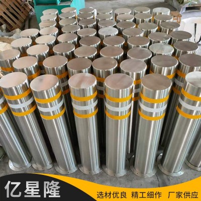 批发固定款不锈钢路桩 304警示车挡防撞隔离柱 不锈钢车挡柱路桩图3
