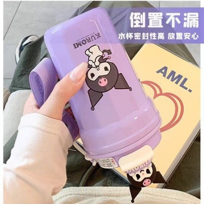 不锈钢保温杯三丽鸥系列女生高颜值办公咖啡杯户外便携儿童随手杯图4