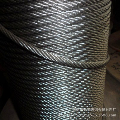 厂家直销304不锈钢钢丝绳 7*19钢丝绳 钢丝绳拉索 钢丝绳卡头图4