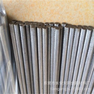 东莞供应纹路清晰304不锈钢滚花棒 303不锈钢拉花直纹棒 网纹滚花图3