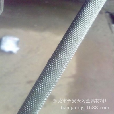 东莞供应纹路清晰304不锈钢滚花棒 303不锈钢拉花直纹棒 网纹滚花图4