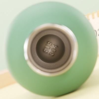 跨境专供 304不锈钢小口瓶 500ml彩色橡胶漆保温杯便携户外旅行杯图4