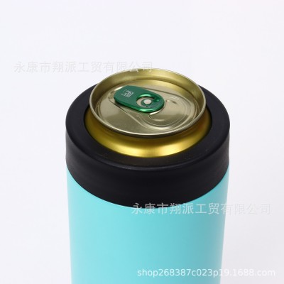 跨境 304不锈钢16oz保冷罐双层加厚汽车杯喷塑真空保温杯刻字批发图4