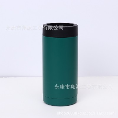 跨境 304不锈钢16oz保冷罐双层加厚汽车杯喷塑真空保温杯刻字批发图5