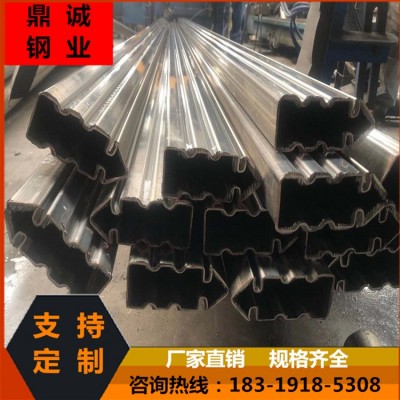 304不锈钢异型管厂家 洗碗机框架不锈钢管材料 楼梯护栏异型管料图5