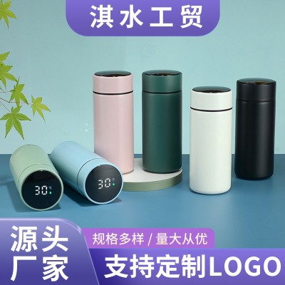 迷你316不锈钢智能温显保温杯学生户外便携口袋杯高颜值礼品杯图3