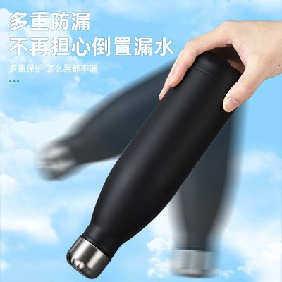 亚马逊专供不锈钢可乐瓶 户外运动水瓶 双层可乐杯304真空保温杯图4