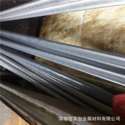加工303 304不锈钢棒 压花 拉花/滚花 圆棒316 网纹 直纹不锈钢棒图2