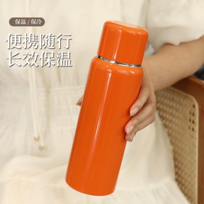 2024新款316不锈钢保温杯高颜值智能显温一盖两用茶水分离泡茶杯图3