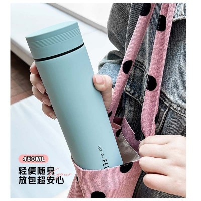 304不锈钢真空保温杯大容量简约商务办公室泡茶水杯diy贴纸印logo图4