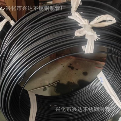 304/316L不锈钢包塑盘管 保温管 电缆管 防腐盘管 多芯管图2