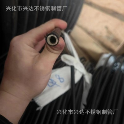 304/316L不锈钢包塑盘管 保温管 电缆管 防腐盘管 多芯管图1