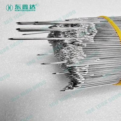 304/316L不锈钢实心针 双头单头磨尖 针灸针 钢丝调直 非标加工图3