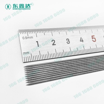 304/316L不锈钢实心针 双头单头磨尖 针灸针 钢丝调直 非标加工图5