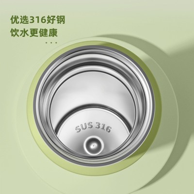 保温杯316不锈钢智能显示温度水杯女生泡茶男士商务礼品杯子定 制图2