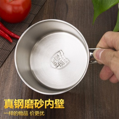 316加厚304不锈钢口杯学生饮水杯带盖大号随手杯幼儿园儿童水杯子图4