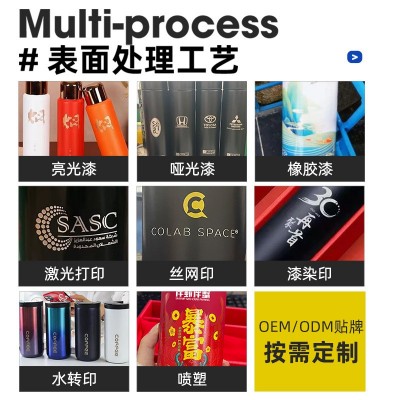 智能测温不锈钢保温杯商务直身水杯温度显示广告礼品杯子定制logo图4