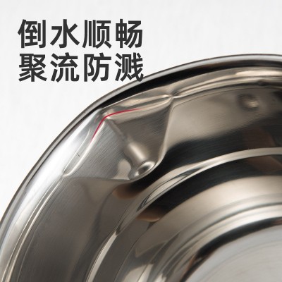 不锈钢多用水勺加深长柄水瓢带钩可挂式家用公用水舀打水勺批发图4