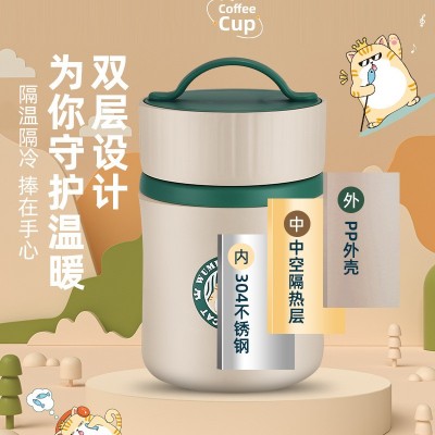 304不锈钢早餐保温杯上班族学生装牛奶白粥便携手提式密封汤杯图4