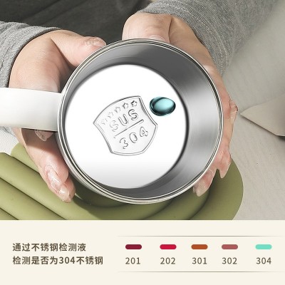 跨境304不锈钢马克杯保温杯咖啡杯防漏带盖白领办公杯批发礼品杯图4