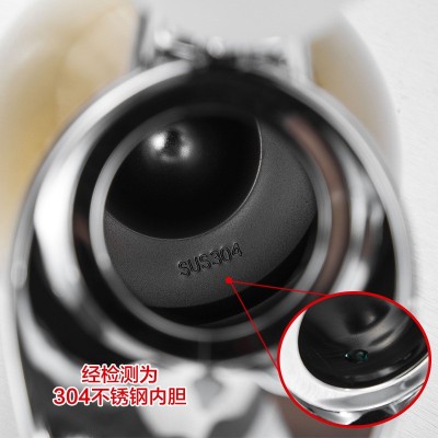 厂家直销不锈钢咖啡壶家用真空保温壶欧式双层冷热水瓶暖水壶礼品图2
