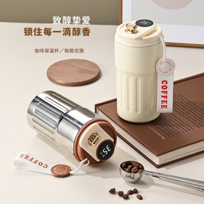 智能316不锈钢咖啡杯便携高颜值水杯男女简约礼品杯子保温杯定制图3