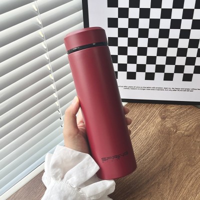 简约保温杯批发女生高颜值直饮水杯便携简约小巧学生少女礼品杯子图2