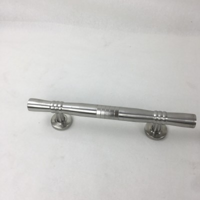 厂家批发25*300mm缩管浮环玻璃门拉手摩登双尖异形不锈钢门小拉手图2