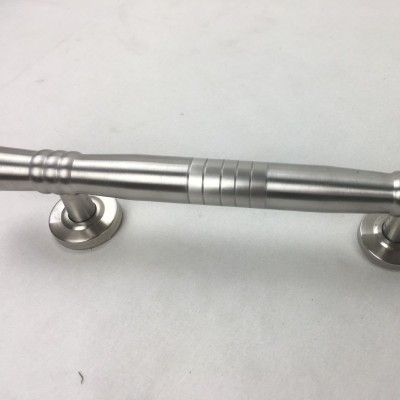 厂家批发25*300mm缩管浮环玻璃门拉手摩登双尖异形不锈钢门小拉手图4