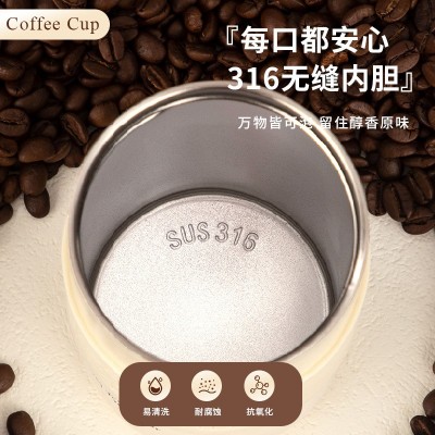 316不锈钢保温杯高颜值提手杯咖啡保温杯车载户外便携随行水杯子图4
