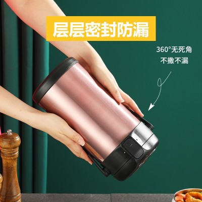316不锈钢保温饭盒送饭304家用上班族保温桶微波炉大容量保温饭桶图4