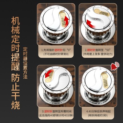 304不锈钢蒸锅家用大容量多层定时汤蒸锅加厚蒸煮汤锅电磁炉通用图3