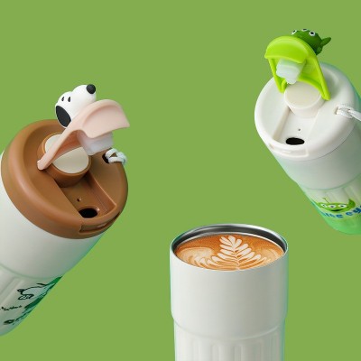 渐变色保温杯不锈钢商务直杯304不锈钢·咖啡杯水杯图4