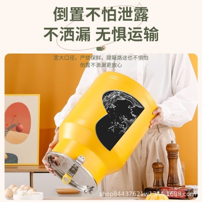 不锈钢食品级特厚彩色缤纷储物桶防虫防潮米罐大容量密封米桶水桶图4