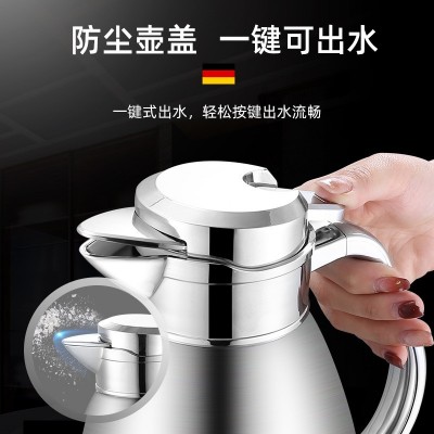 304不锈钢保温壶大容量家用水壶热水壶暖水瓶罗马真空保温瓶礼品图2