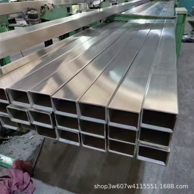 304不锈钢方管201不锈钢管75x75不锈钢方通矩形管亮面抛光拉丝图2