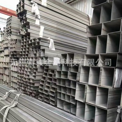 304/316L不锈钢方管拉丝镜面多规格钢管可加工不锈钢管装饰管批发图4